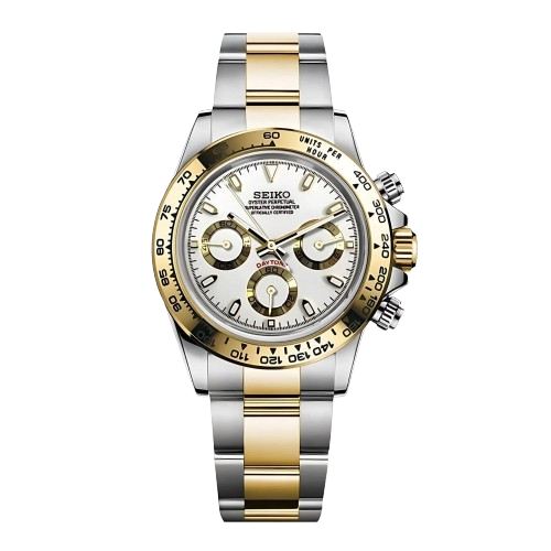 Seitona - Gold Steel White